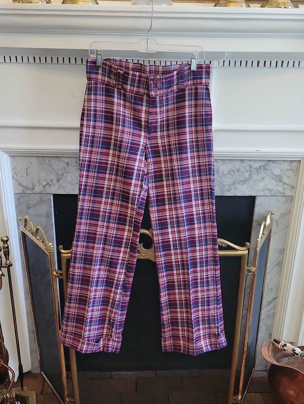 70's Marlene Industries Plaid Pants